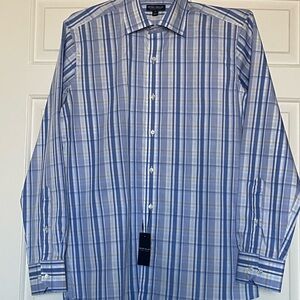 Peter Millar Crown Crafted Marcel Plaid Button Up Shirt M New With Tags
